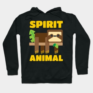 My Spirit Animal Is A Sloth - Three Toed Slow Hoodie